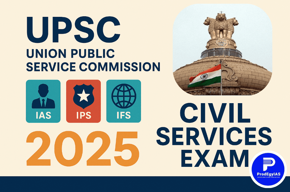 UPSC 2025 aspirants preparing with books and notes for civil services exam