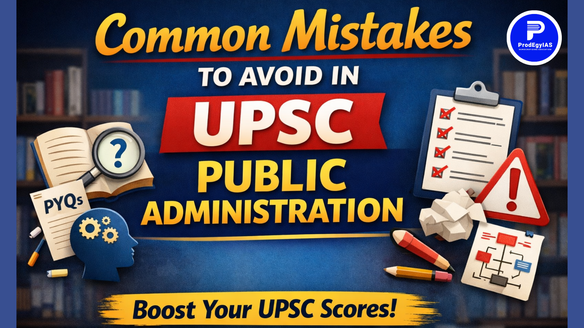 Common Mistakes to Avoid in UPSC Public Administration